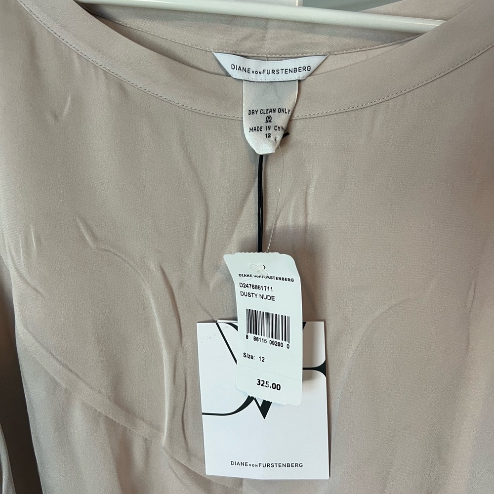 Diane von Furstenberg nude Dress